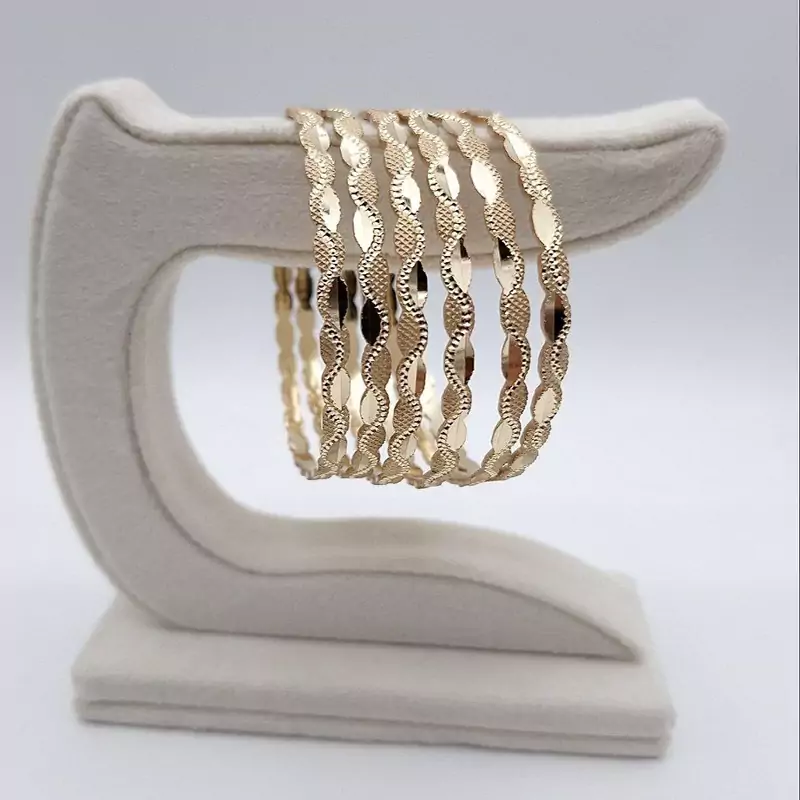 النگو زنانه پک سه عددی با طراحی مات و براق