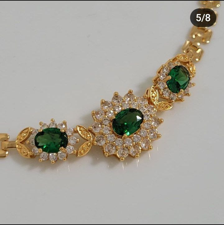 دستبند سنگ دار زنانه