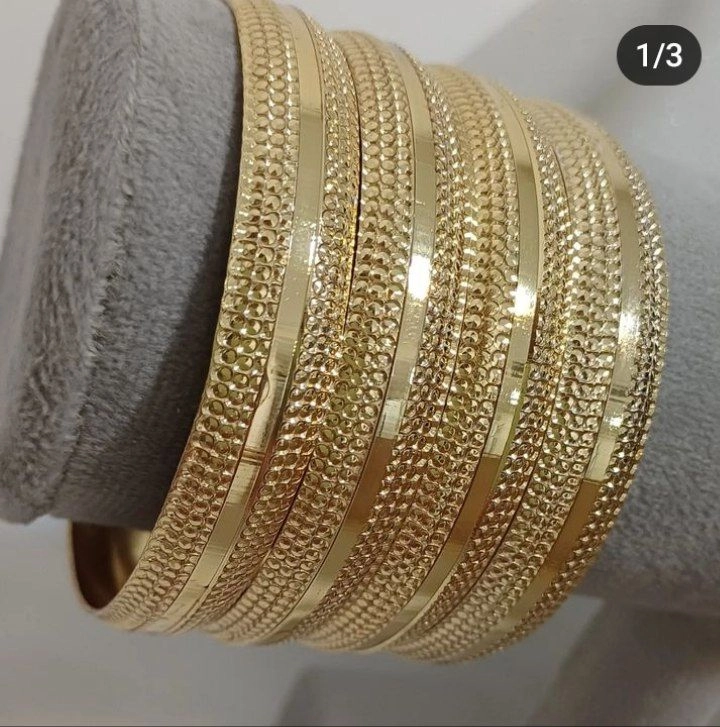 النگو زنانه طلا روس ۱۰ میل پهن