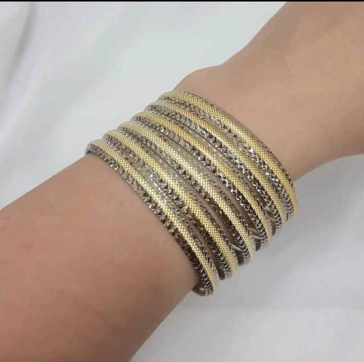 النگو زنانه طلا روس تراش الماسی کلاسیک طرح طلا