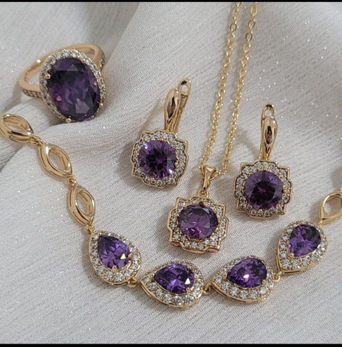 سرویس جواهری سنگ دار زنانه