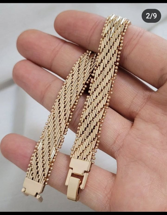 دستبند زنانه Xuping رنگ ثابت مناسب استایل روزمره مدل۴