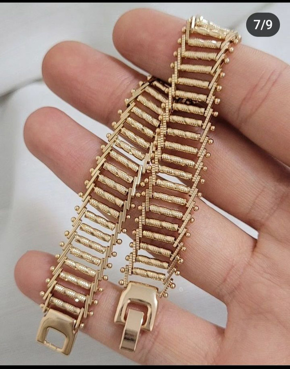 دستبند زنانه طرح طلا ژوپینگ در ۷ مدل خاص و جدید