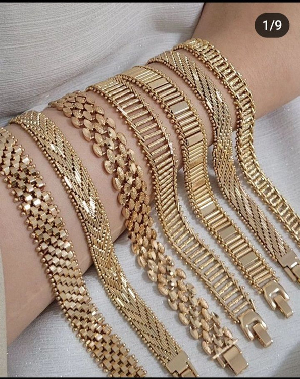 دستبند زنانه طرح طلا برند Xuping در مدلهای ترند