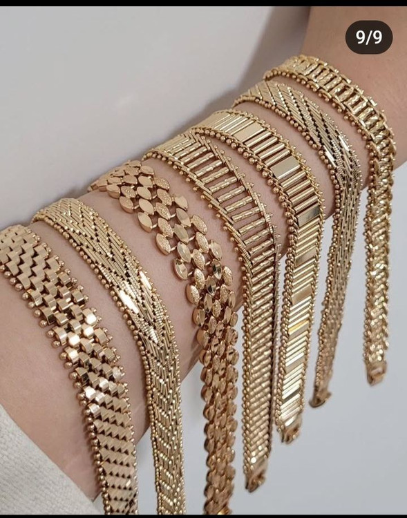 دستبند زنانه طرح طلا برند Xuping در ۷مدل ترند