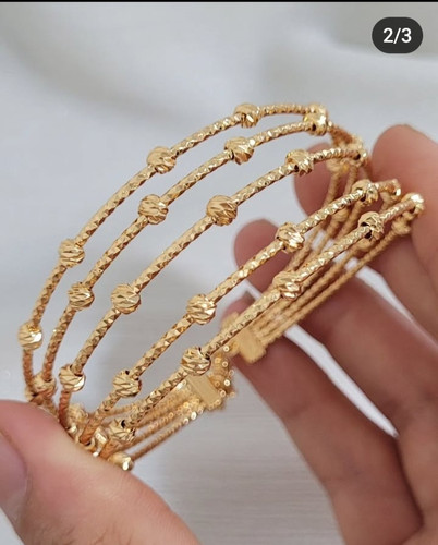 دستبند طرح طلای زنانه