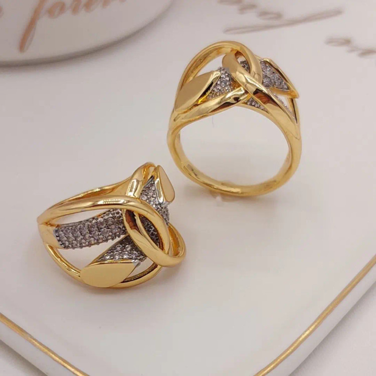 انگشتر زنانه ژوپینگ نگین دار خاص سایز ۶تا۹