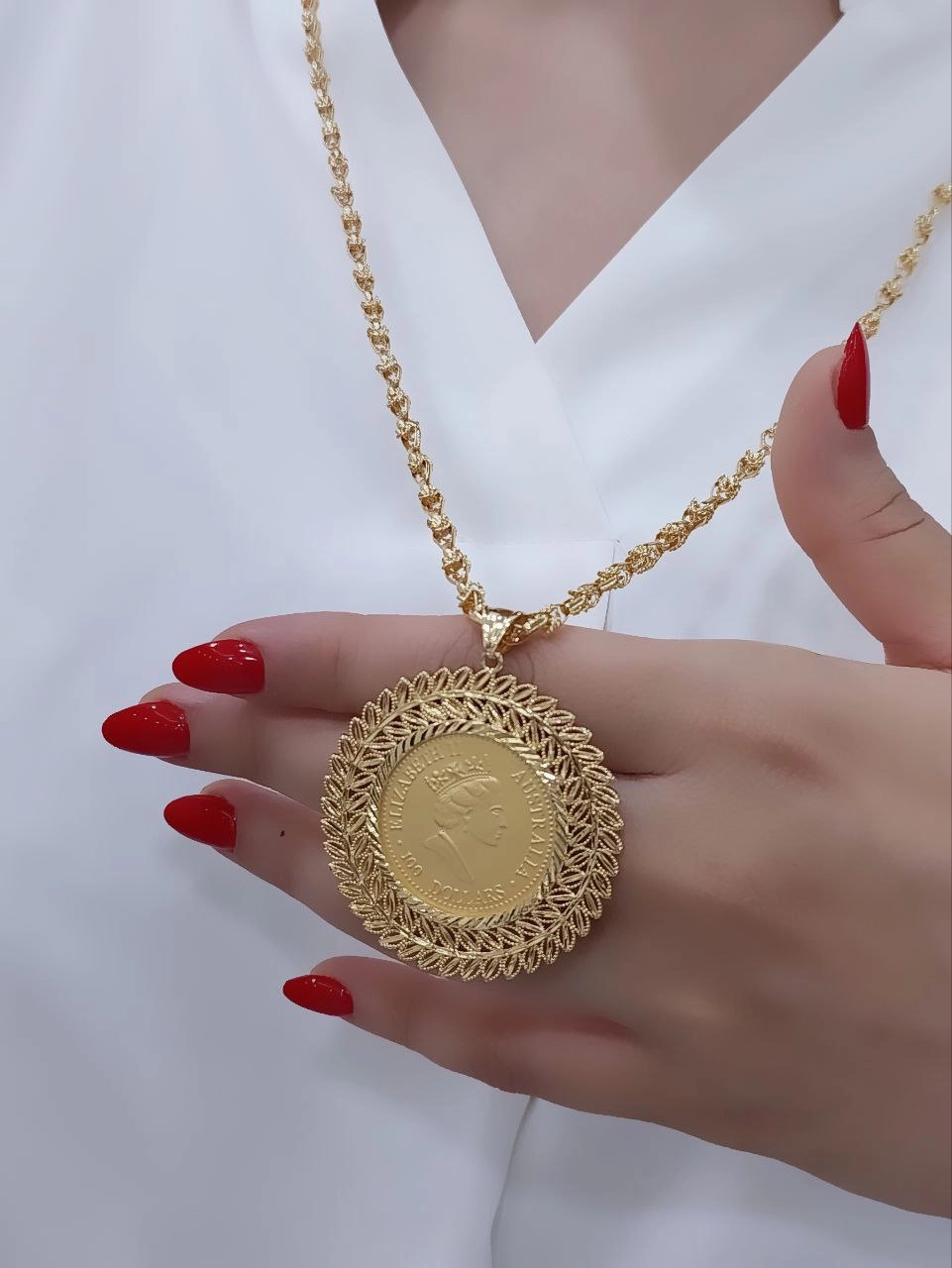 گردنبند بلند زنانه