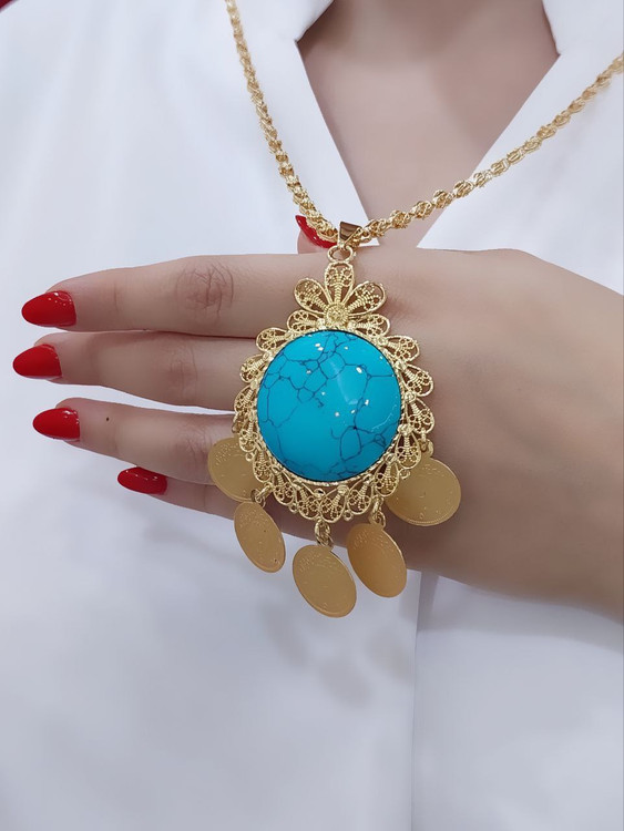 گردنبند سنگ دار زنانه