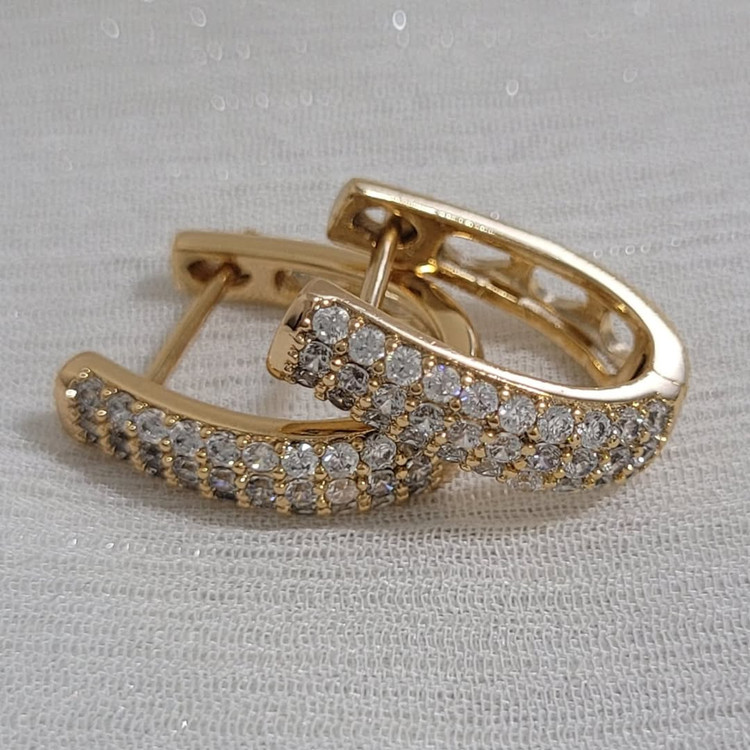 گوشواره نگین دار زنانه