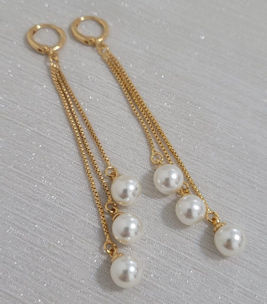 گوشواره مروارید دار زنانه