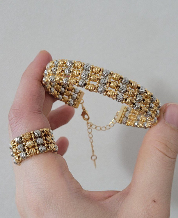 ست دستبند،انگشتر زنانه