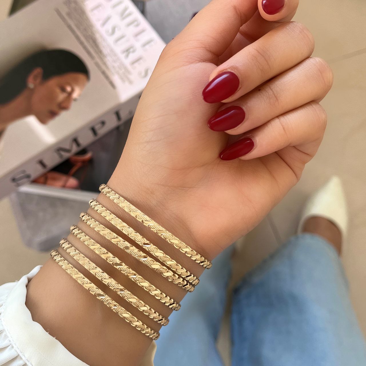 النگو طلا روس