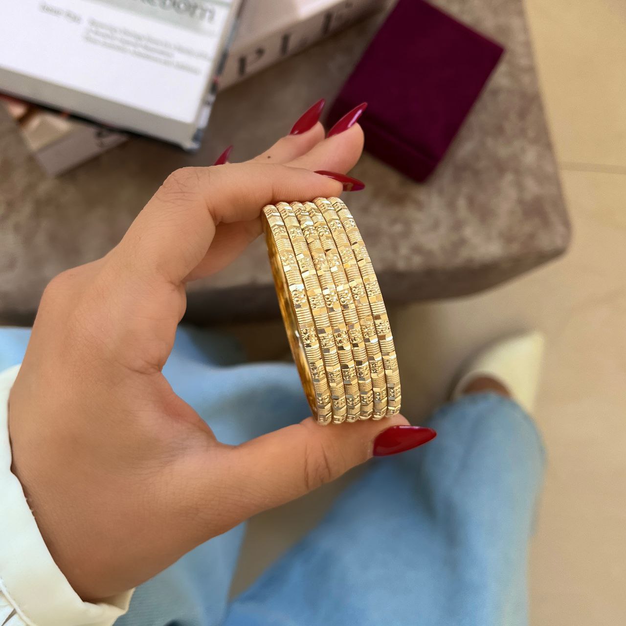 النگو طلا روس زنانه