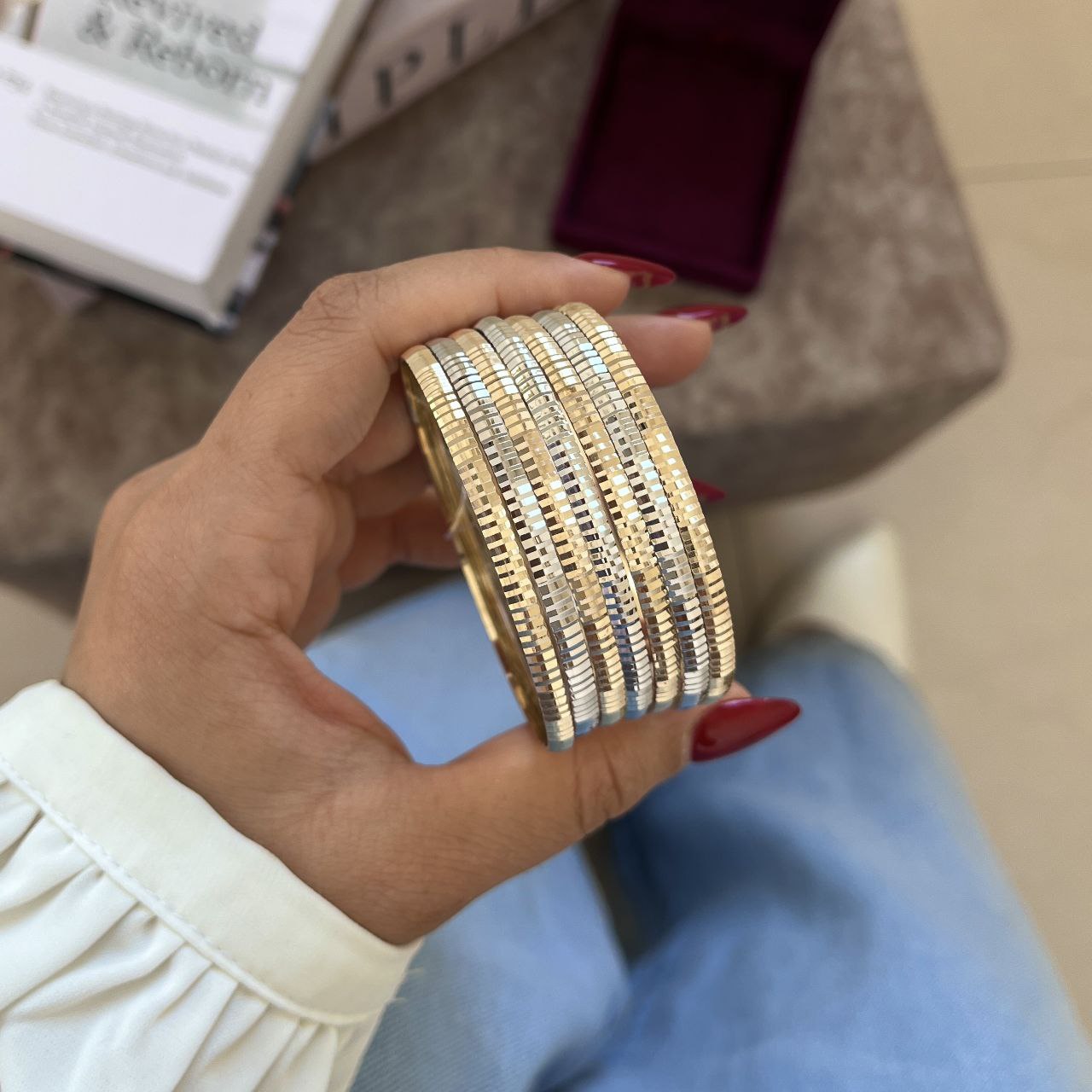 النگو طلا روس زنانه