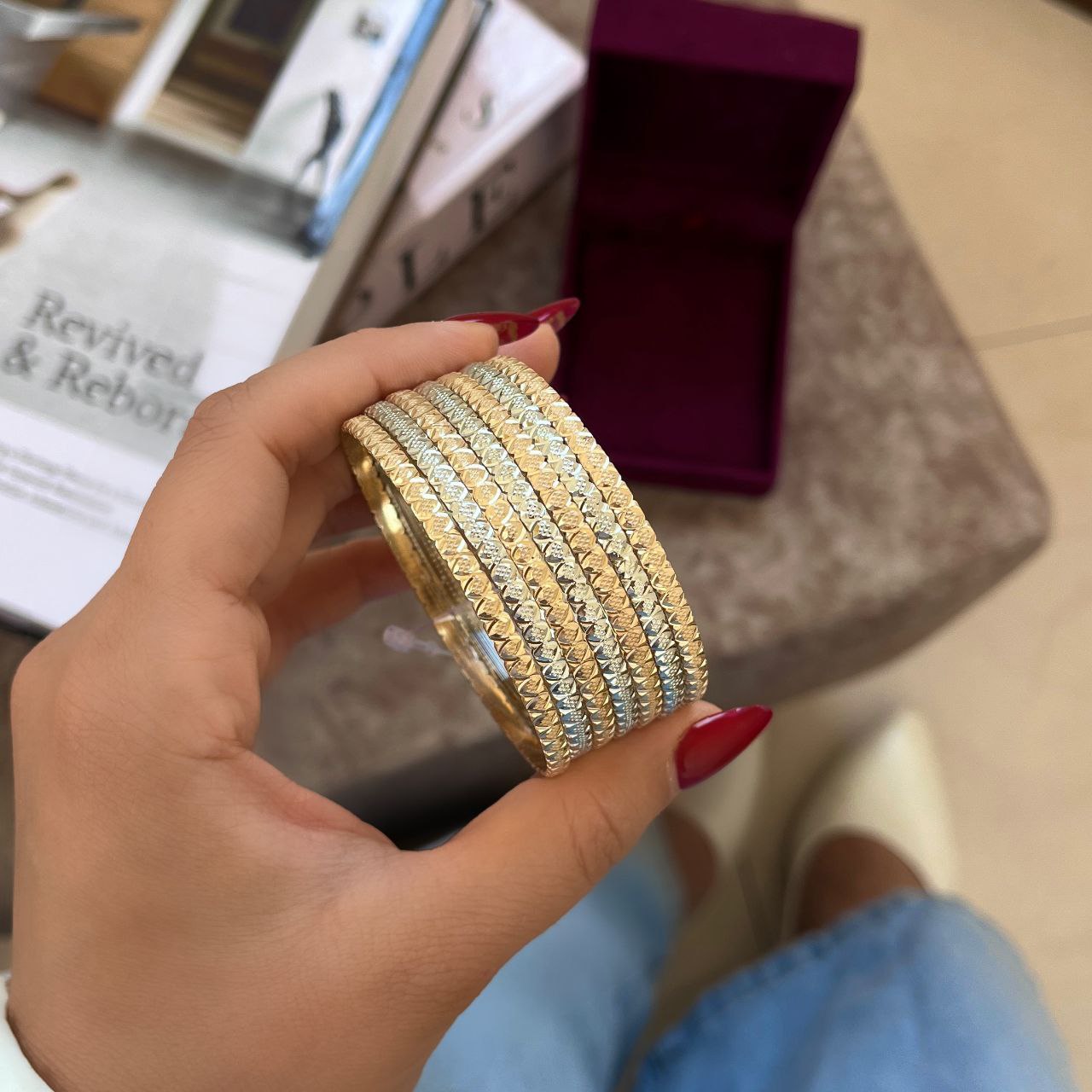 النگو طلا روس زنانه