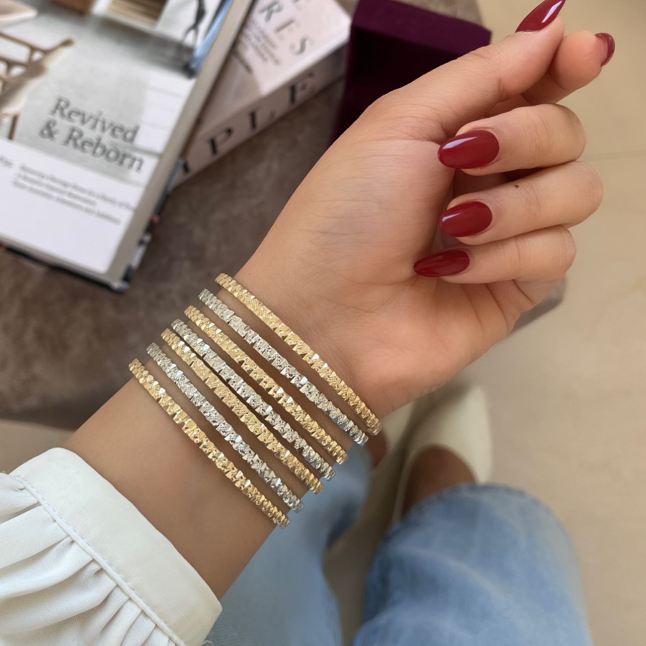 النگو طلا روس زنانه