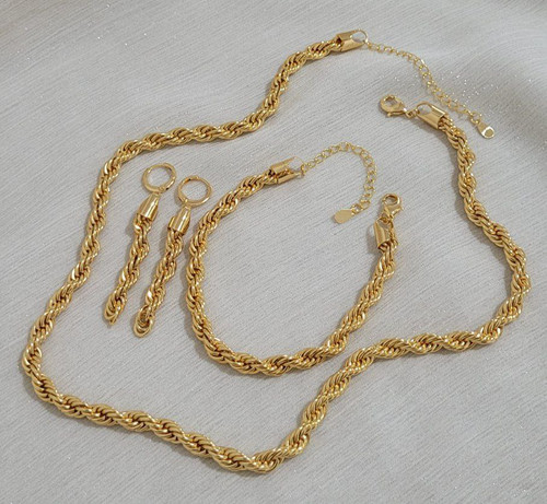 سرویس طرح طلای زنانه،مدل طنابی