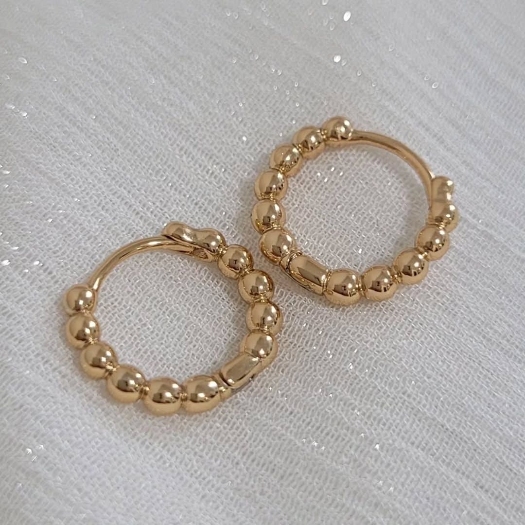 گوشواره طرح طلای دخترانه