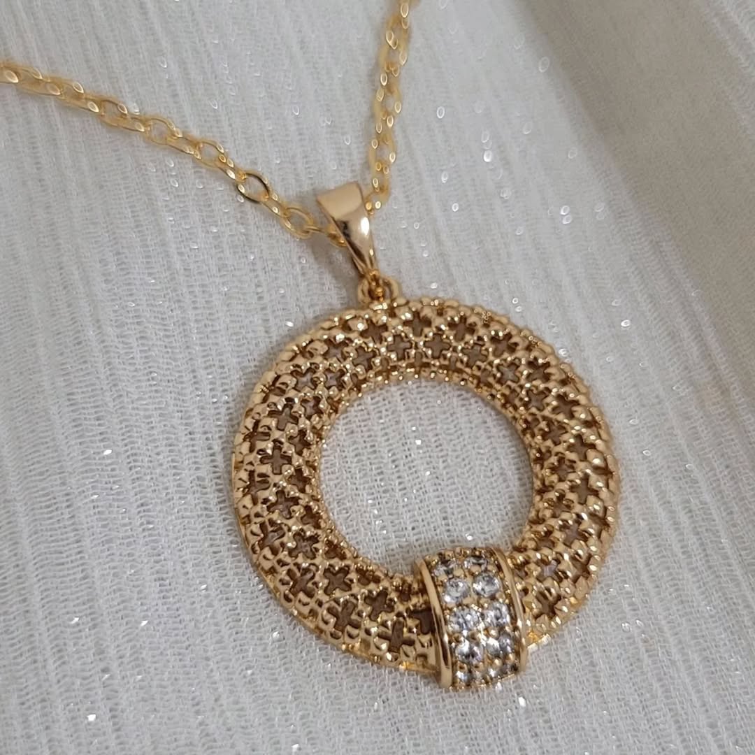 گردنبند طرح طلا
