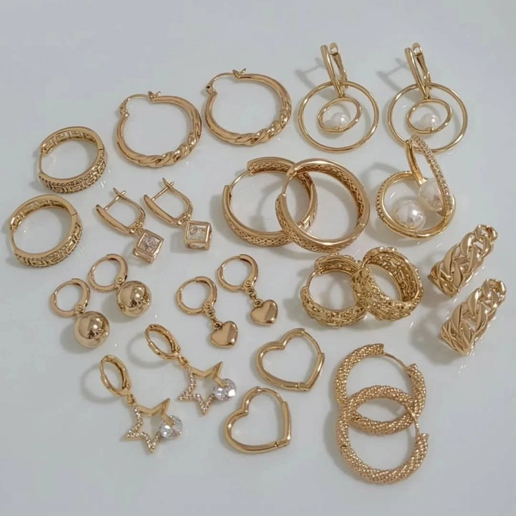 گوشواره طرح طلای زنانه