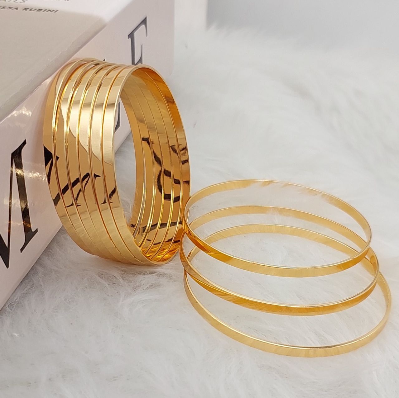 النگو آینه ای تخت