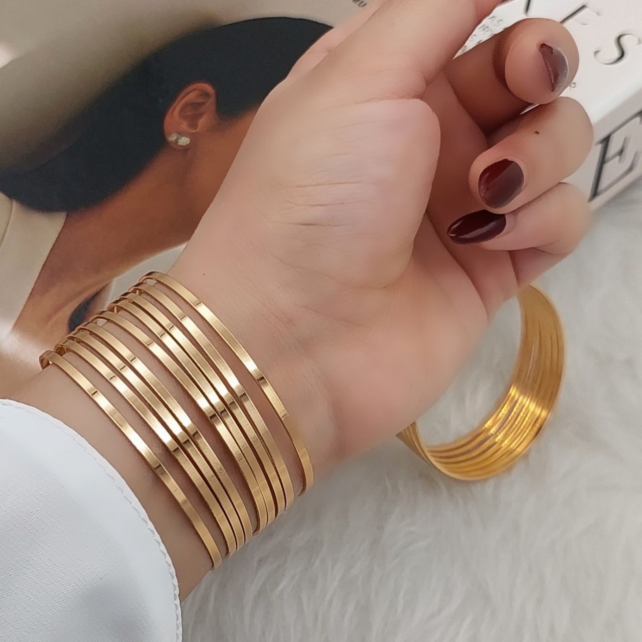 النگو زنانه، مدل آینه ای