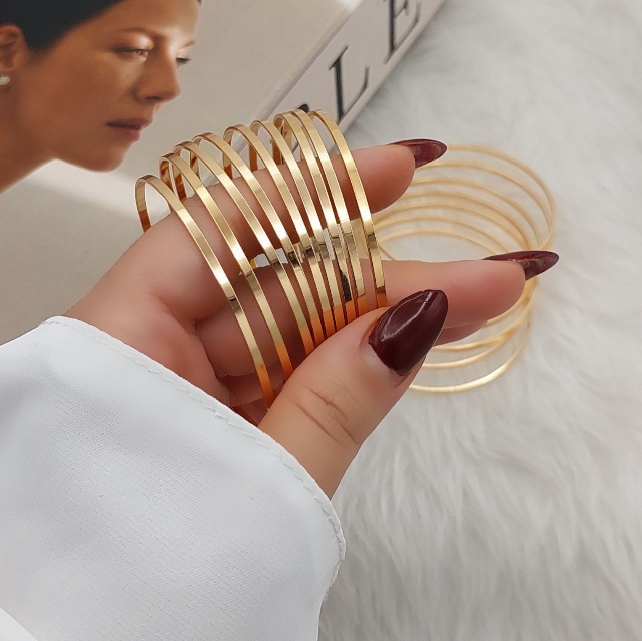 النگو طرح طلای زنانه