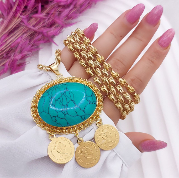 گردنبند بلند زنانه