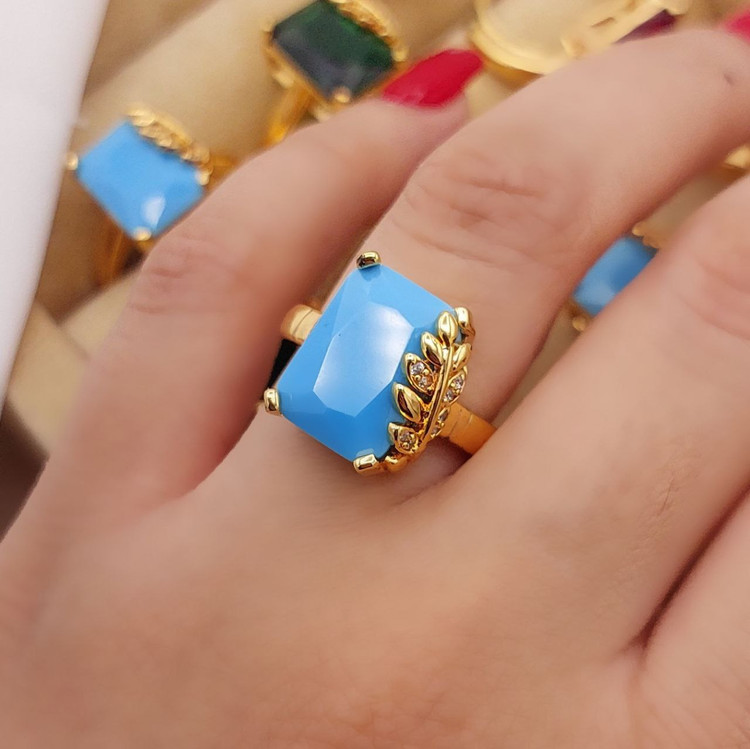 انگشتر سنگ دار زنانه