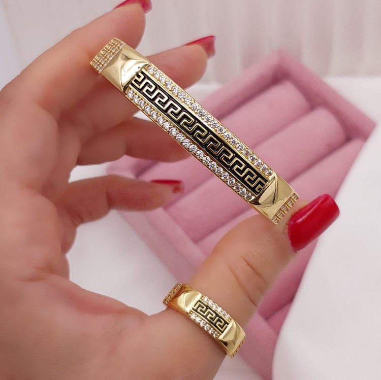 ست دستبند، انگشتر ورساچ زنانه