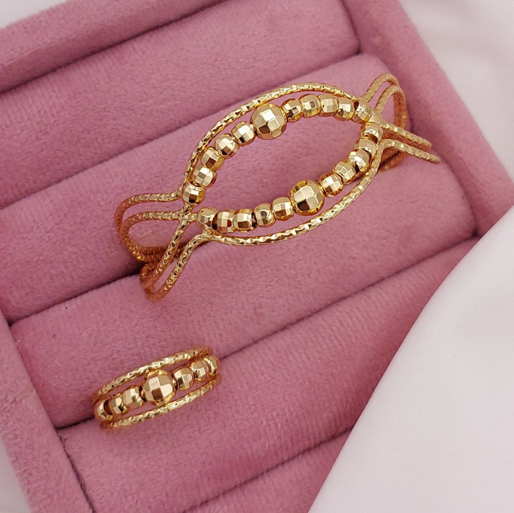 ست دستبند، انگشتر زنانه