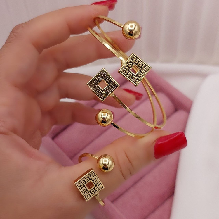 ست دستبند، انگشتر زنانه