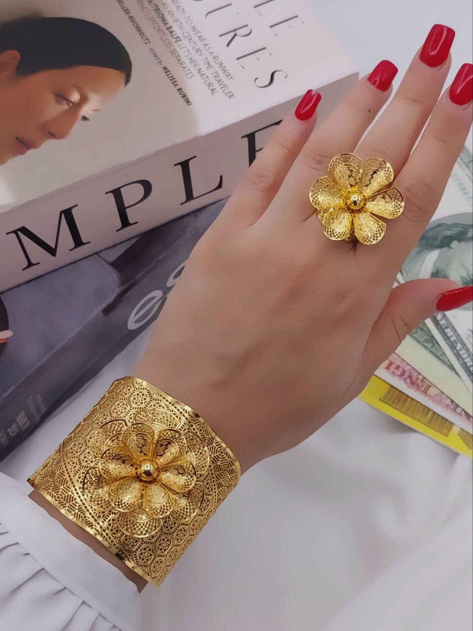 ست دستبند، انگشتر زنانه