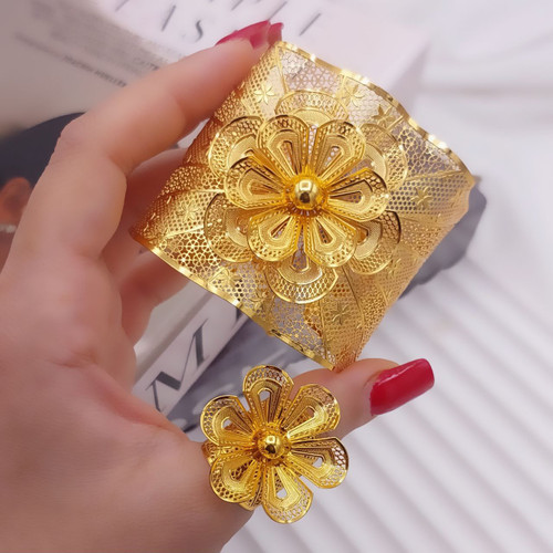 ست دستبند، انگشتر بحرینی زنانه