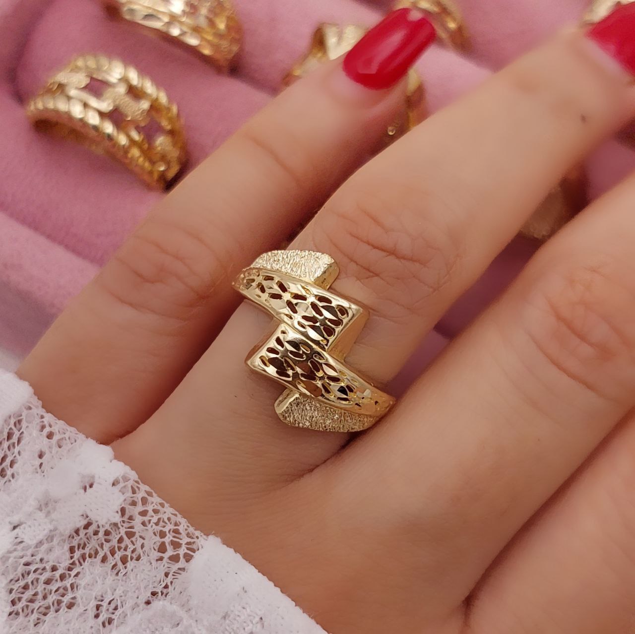 انگشترطلا روس زنانه