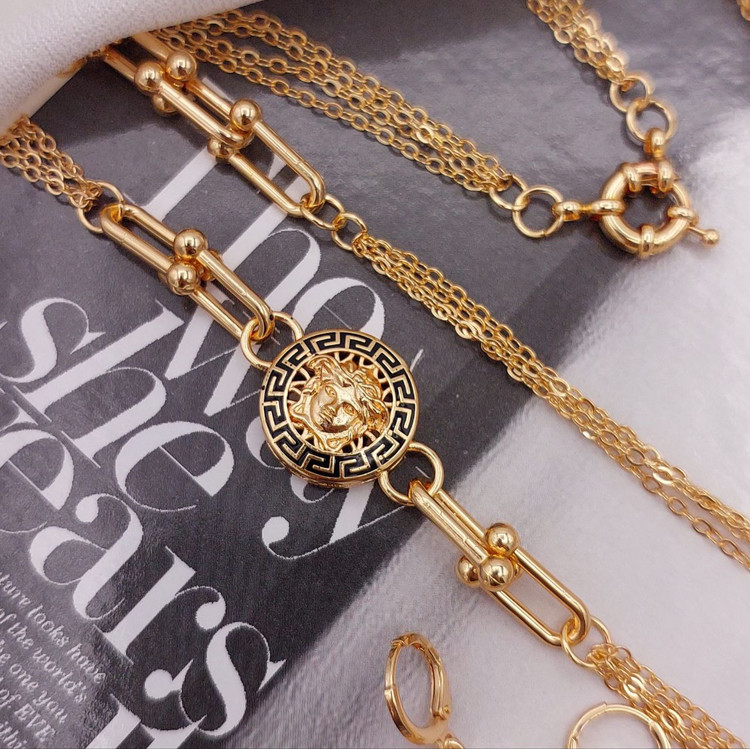 سرویس طرح طلای زنانه مدل ورساچه تیفانی