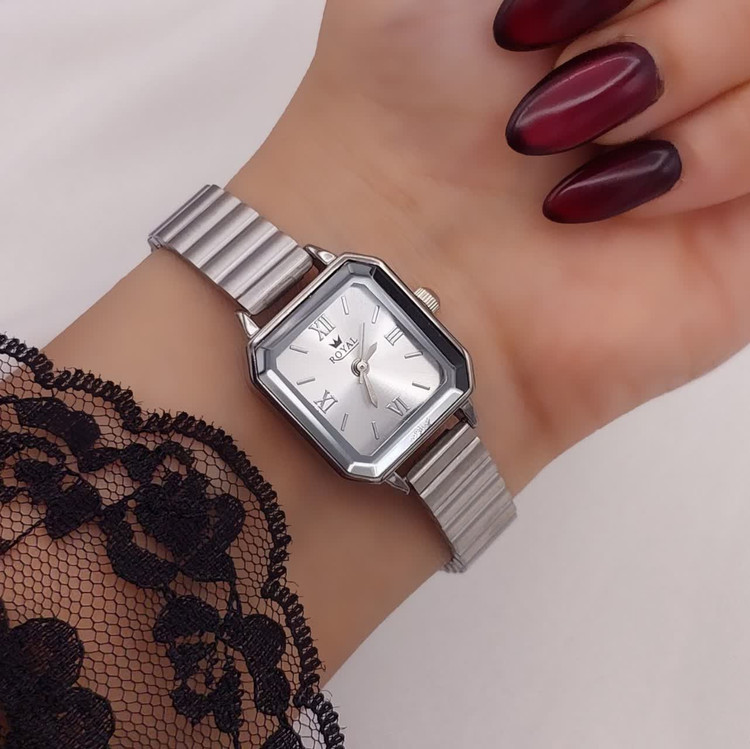 ساعت طرح رولکس زنانه استیل