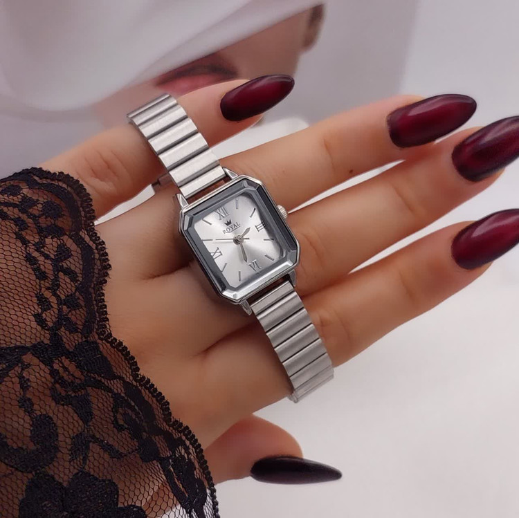 ساعت طرح رولکس زنانه استیل