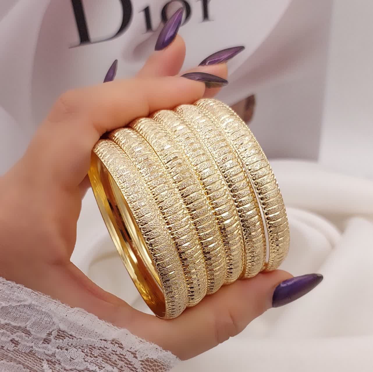 النگو طلاروس مدل ویترینی پک ۳ عددی ۷ میل