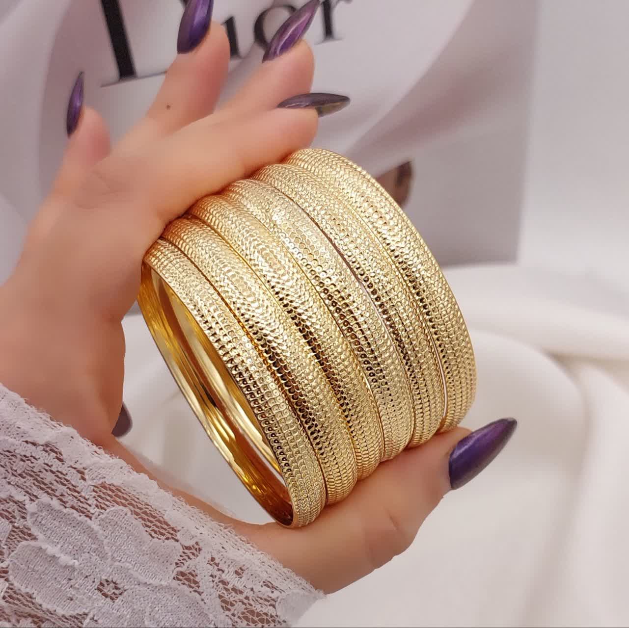 النگو طلاروس مدل موجی پک ۳ عددی ۷ میل