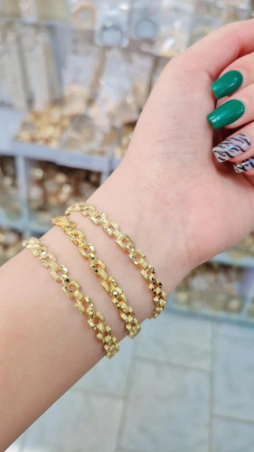 النگو زنانه رولکس طلا روس طرح زنجیری لوکس با رنگ ثابت و ظاهر مشابه طلا