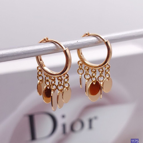 گوشواره ژوپینگ اصل مدل شبنم کد ۱۱۷۶ با آبکاری طلا و طراحی خاص و ظریف زنانه